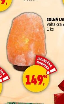 SOLNÁ LAMPA