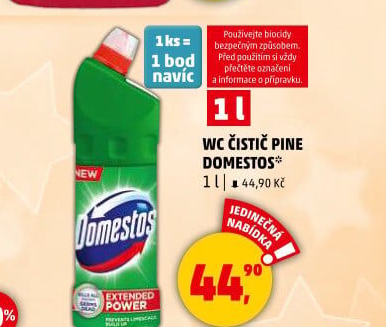 Čistič WC gelový Domestos