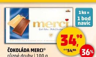 Čokoláda Merci