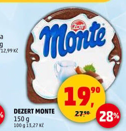 Dezert Monte Zott