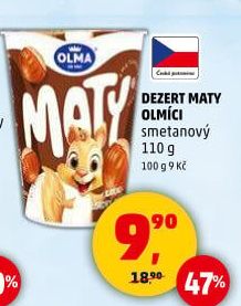Dezert Olmíci Maty Olma