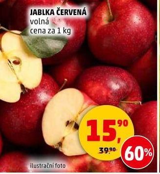 Jablka červená
