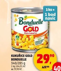 Kukuřice sterilovaná Gold Bonduelle