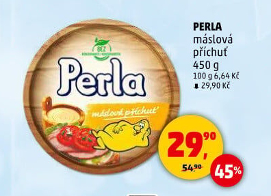 Margarín máslová příchuť Perla