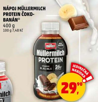 Nápoj proteinovýMüllermilch Müller