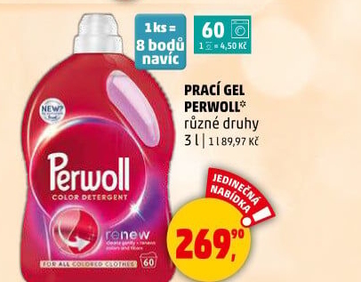 Prací gel Perwoll