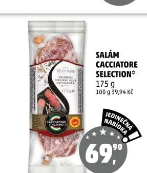 Salám Cacciatore Selection