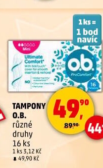 Tampony O.B.