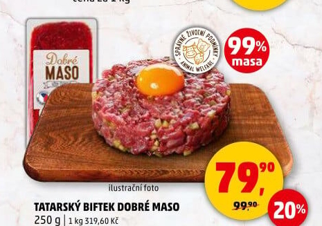 Tatarský biftek Dobré maso