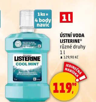 Ústní voda Listerine