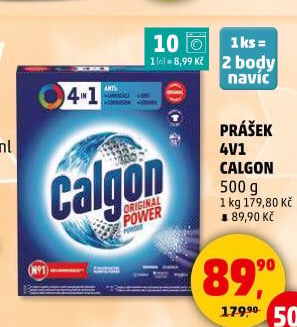 Změkčovač vody Calgon
