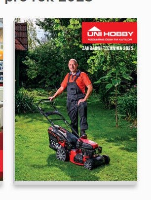 Katalog Zahradní technika 2025 - UNI HOBBY akcniletaky.com