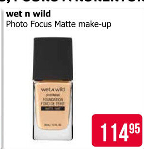 Make up Matt Photo Focus Matte Wet n Wild