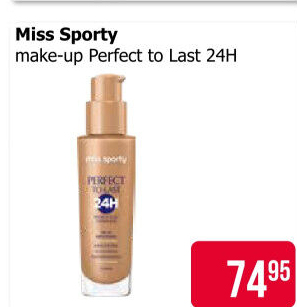 Make up Perfect To Last 24H Miss Sporty