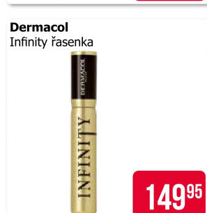 Řasenka Infinity Dermacol