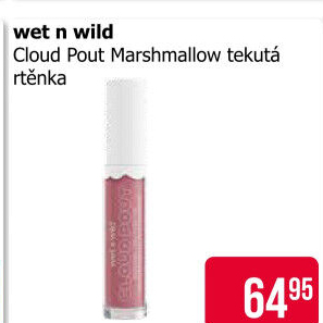 Tekutá rtěnka Cloud Pout Marshmallow Wet n Wild
