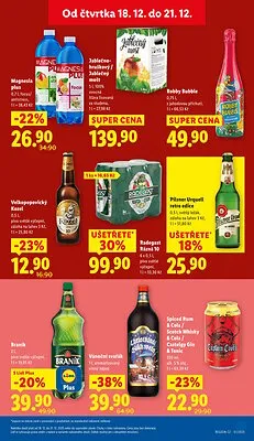 akční leták Lidl 18.12.2025-21.12.2025