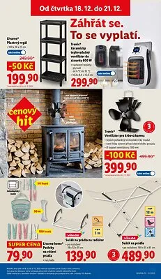 akční leták Lidl 18.12.2025-21.12.2025