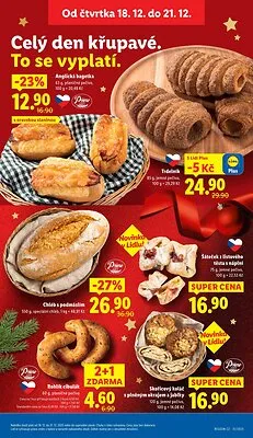 akční leták Lidl 18.12.2025-21.12.2025