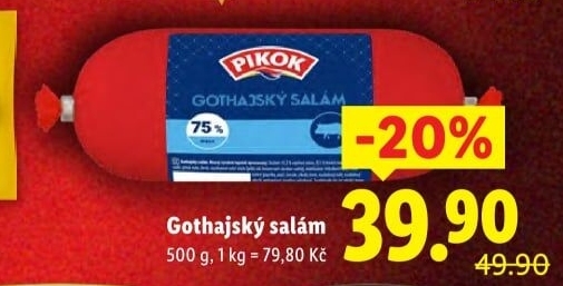 Salám Gothaj Pikok
