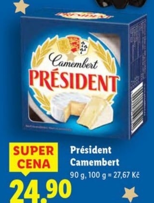 Sýr Camembert Président