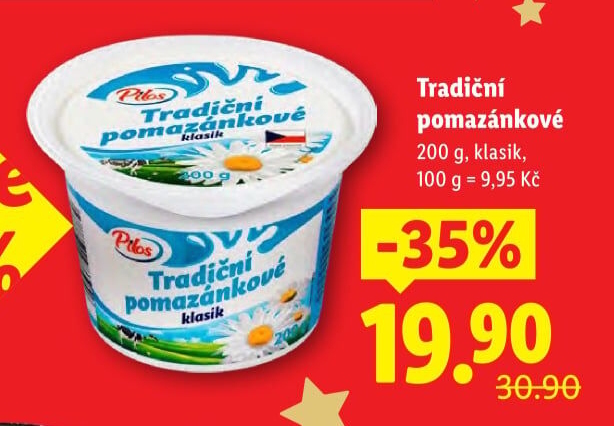 Tradiční pomazánkové Pilos