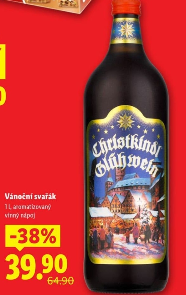 Víno svařené Christkindles Glühwein
