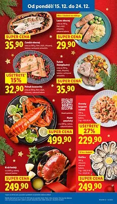 akční leták Lidl 15.12.2025-17.12.2025