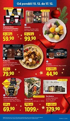 akční leták Lidl 15.12.2025-17.12.2025