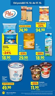 akční leták Lidl 15.12.2025-17.12.2025