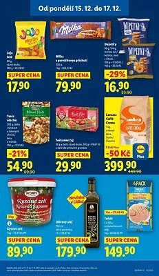 akční leták Lidl 15.12.2025-17.12.2025