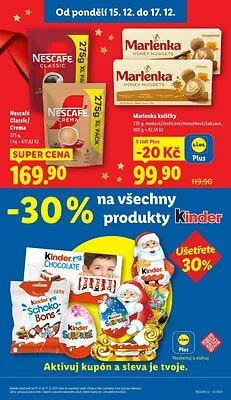 akční leták Lidl 15.12.2025-17.12.2025