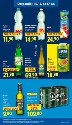 akční leták Lidl 15.12.2025-17.12.2025