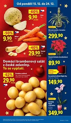 akční leták Lidl 15.12.2025-17.12.2025