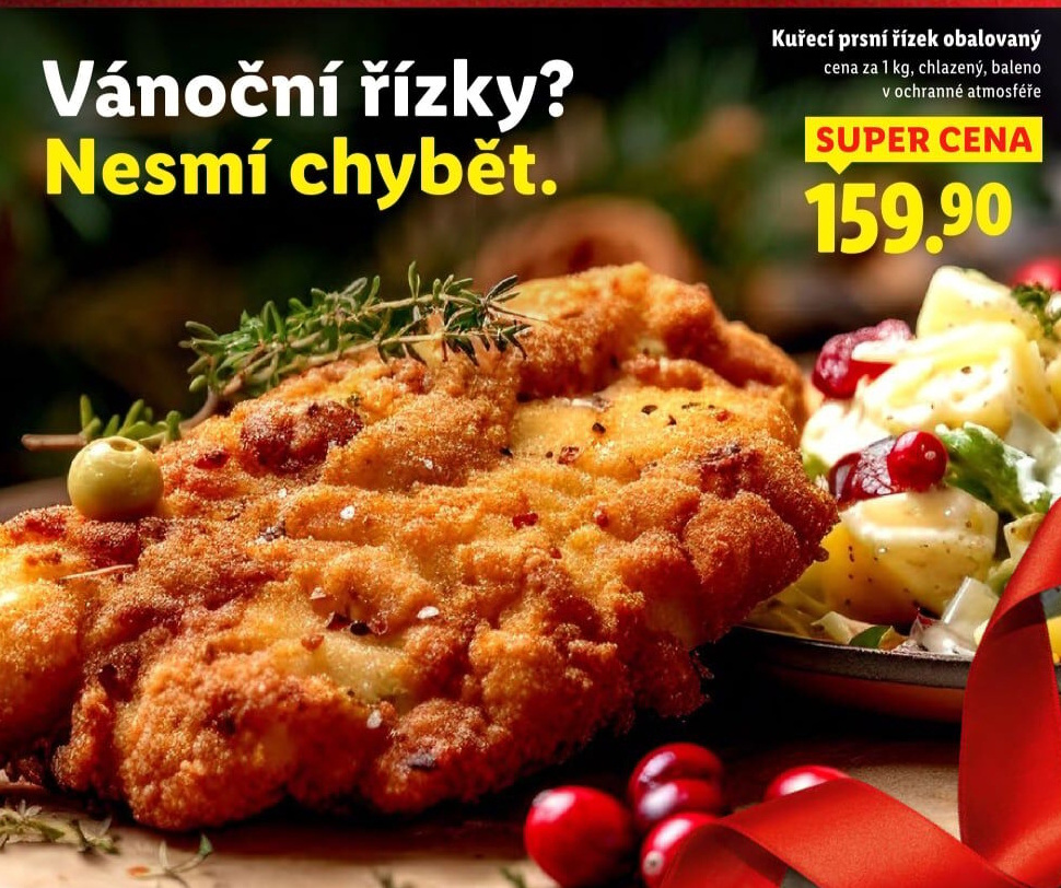 Kuřecí prsní řízek obalovaný