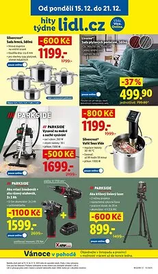 akční leták Lidl 15.12.2025-21.12.2025