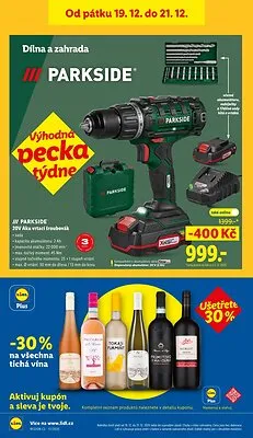 akční leták Lidl 15.12.2025-21.12.2025