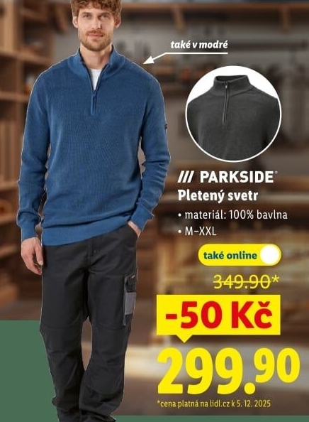 Pánský svetr Parkside