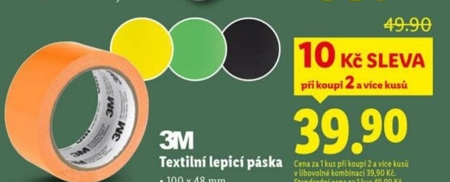 Textilní lepicí páska 3M