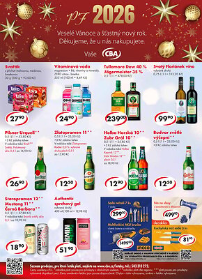 akční leták CBA 17.12.2025-31.12.2025