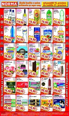 akční leták Norma 15.12.2025-21.12.2025