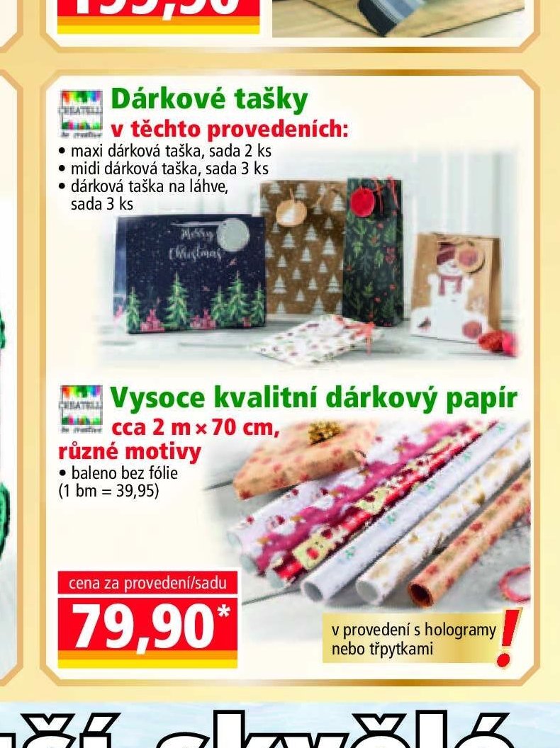 Dárkové tašky