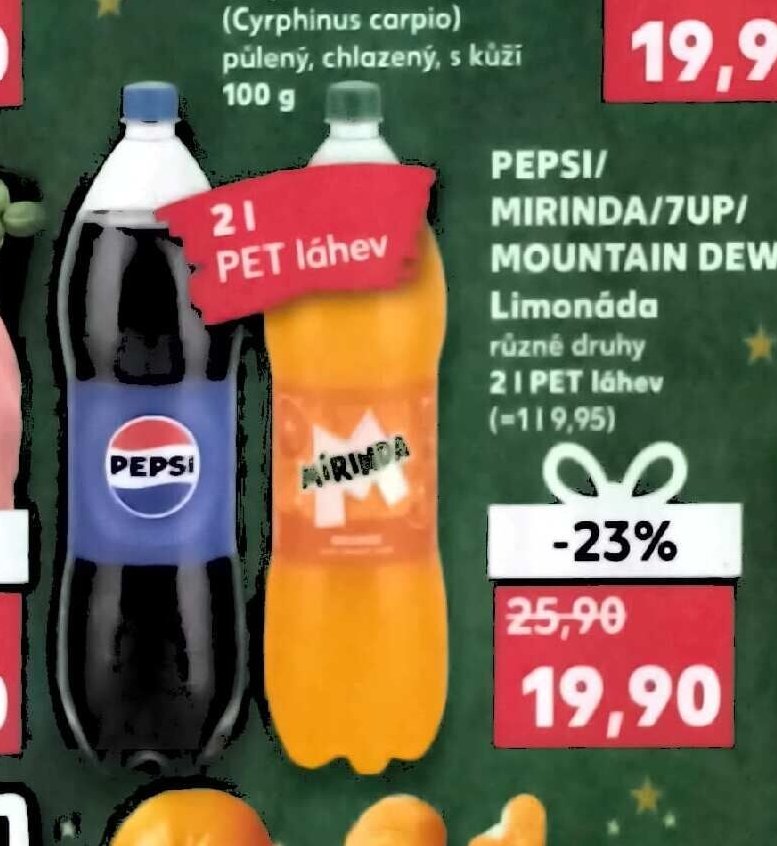 Pepsi / Mirinda / 7up / Mountain Dew