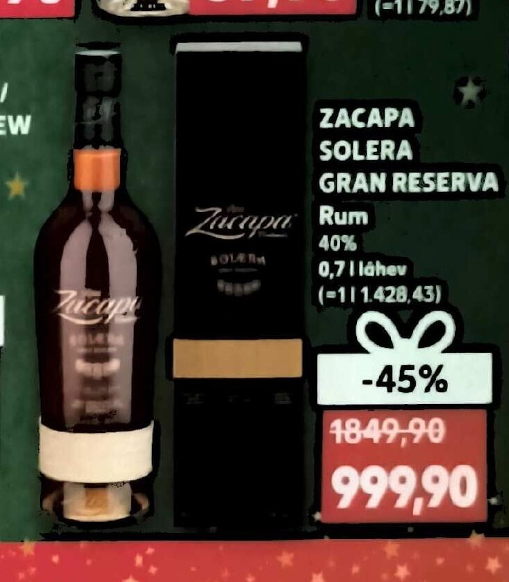 Zacapa Solera Gran Reserva Rum