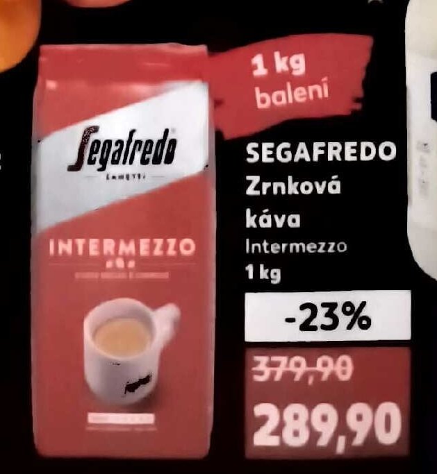 Segafredo Zrnková káva