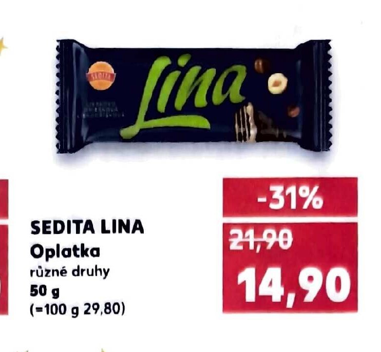 SEDITA LINA Oplatka