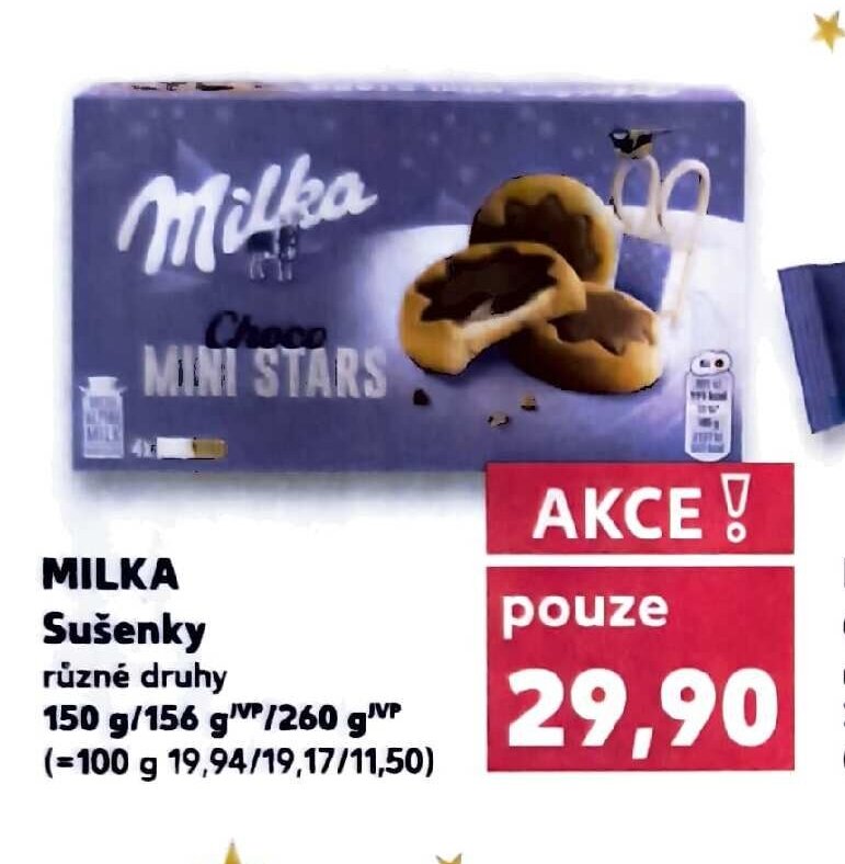 MILKA Sušenky