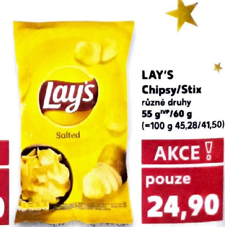 LAY'S Chipsy/Stix
