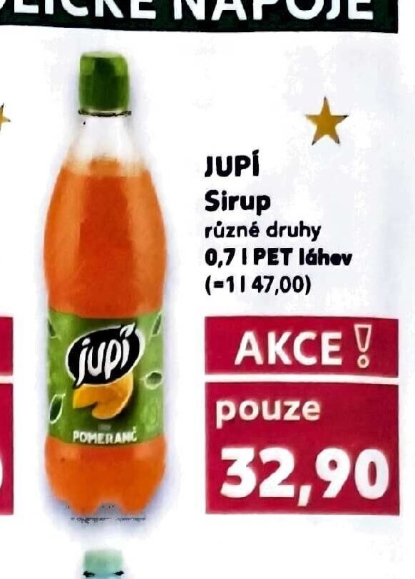 JUPÍ Sirup