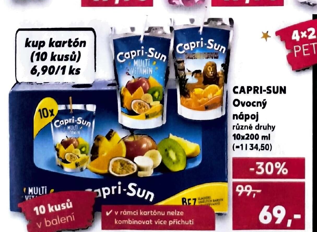 CAPRI-SUN Ovocný nápoj